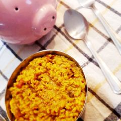 A picture of Quick urad daal.