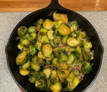 Fast Cooking Methods Cast Iron Brussel Sprouts Very Delicious