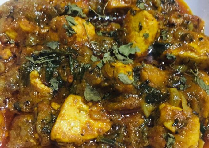 Paneer curry (Dhaba style)