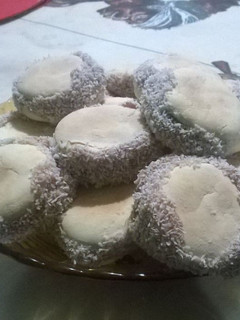 Una foto de Alfajores de maicena
