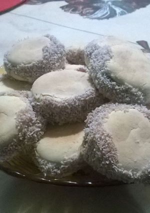 Una foto de Alfajores de maicena
