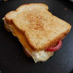 รูปของ Roti panggang telur