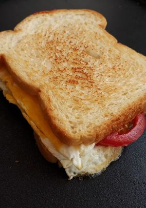 Foto resep Roti panggang telur