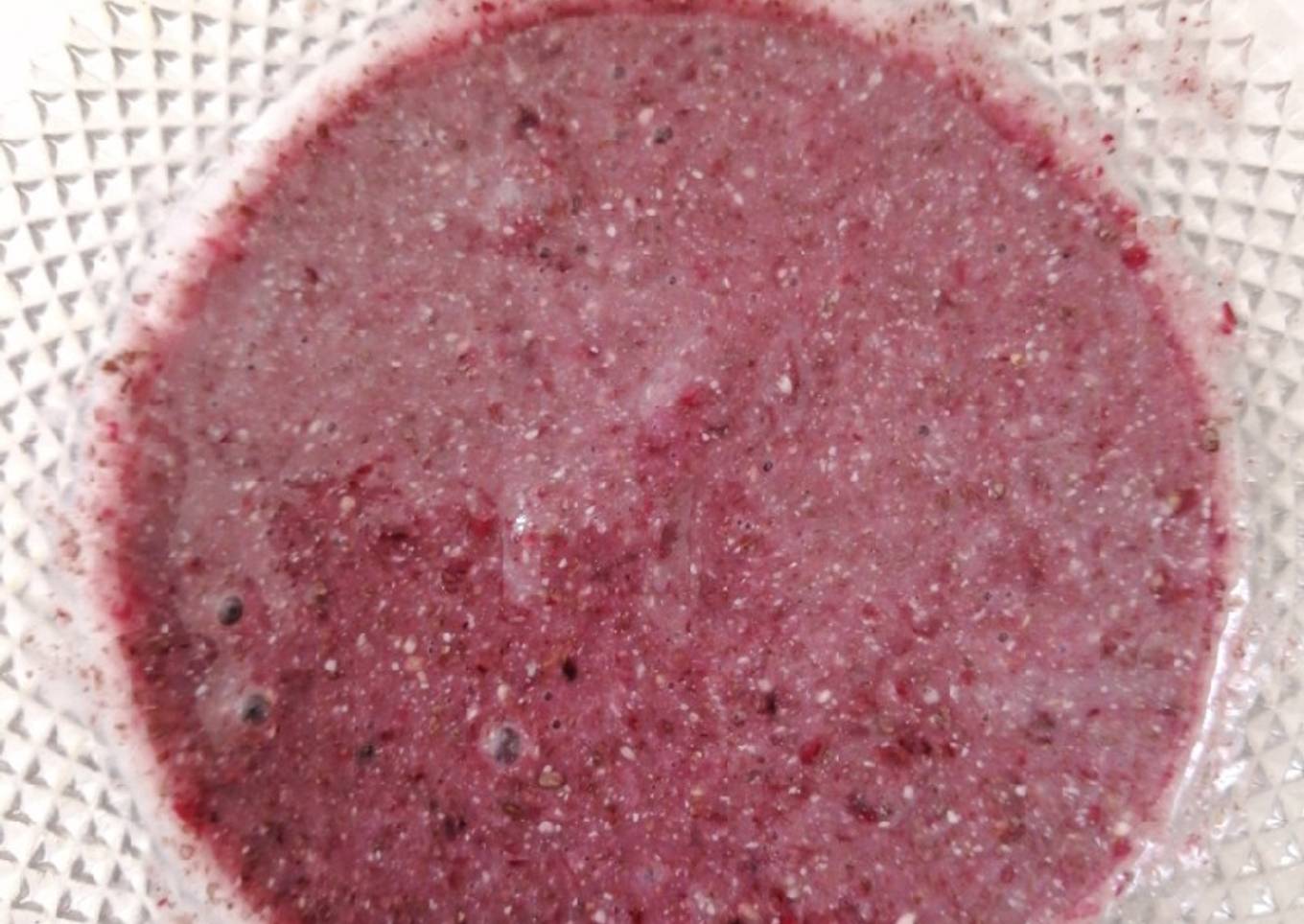 Pudín de Chía y zarzamora