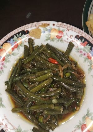 Foto resep Tumis kacang panjang