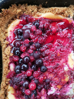 Una foto de Cheesecake extra fácil!