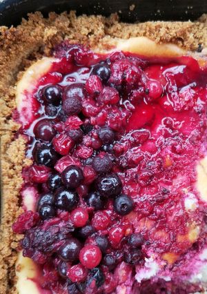 Una foto de Cheesecake extra fácil!