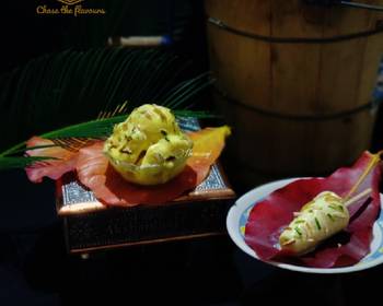 Unique Recipe Kesar Pista ice cream made in ice cream pot Delicious Perfect