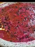 Hummus de remolacha