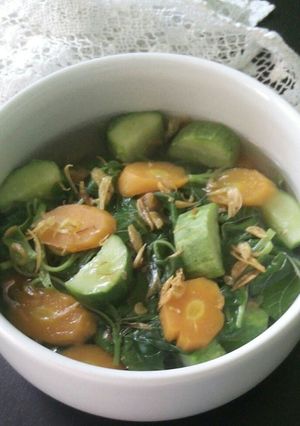 Foto resep Bening timun bayam