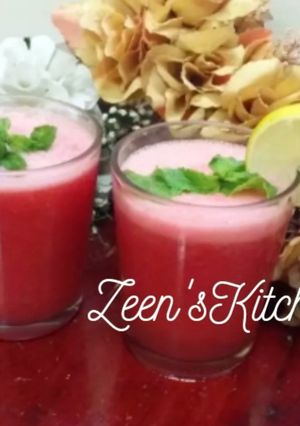 A picture of Watermelon Lemonade.