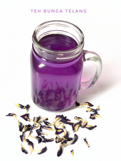 Foto resep Teh Bunga Telang ft Lemon Sereh