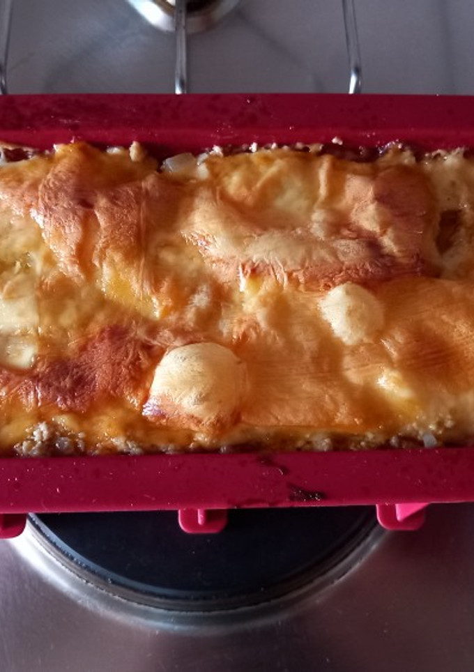 Una foto de Lasaña de Calabacín y Carne Picada