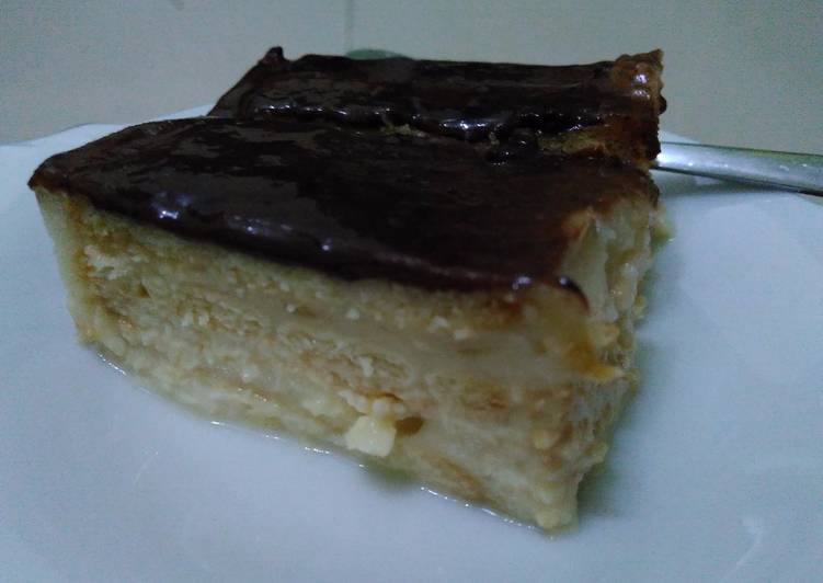 Puding Cracker Eclair Cake untuk Dessert