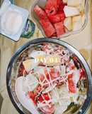 Eat clean (Salad + trứng luộc)