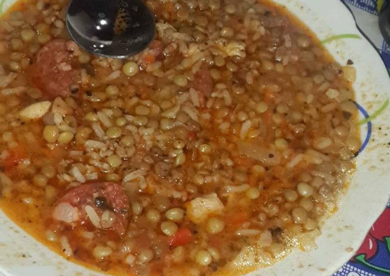 Guiso de legumbres invernal poderoso 😊😋