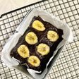 Làm brownie đơn giản chỉ 3 nguyên liệu 🥚🍌🍫 (gluten free)