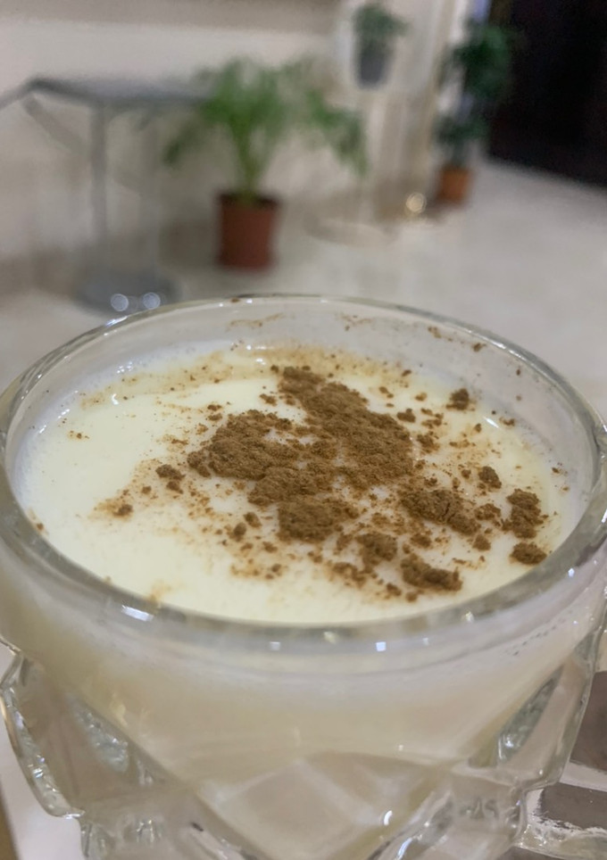 صورة لوصفة حليب بالكاسترد🥛🥮
