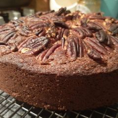 Pecan cinnamon toffee cake A picture of Pecan cinnamon toffee cake.