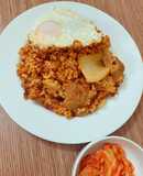 Cơm chiên kim chi bò