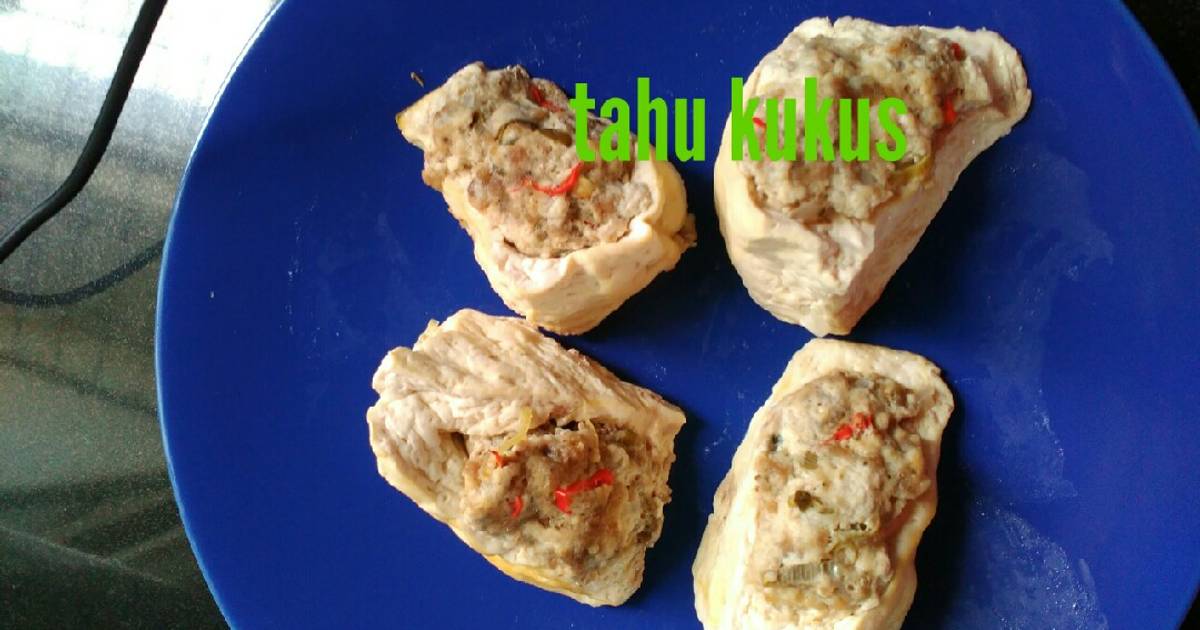 Resep Tahu kukus non kolesterol oleh Pawon Zzzilla Cookpad