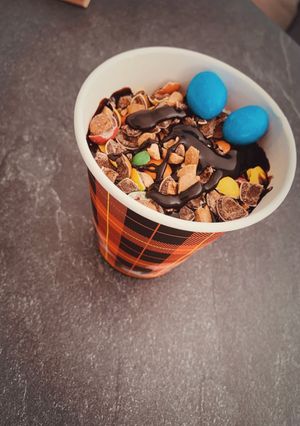 Une photo de McFlurry Chocolat M&M’s/ Caramel Chocobon