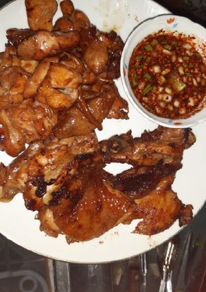 รูปของ ไก่ย่างน้ำจิ้มแจ่ว