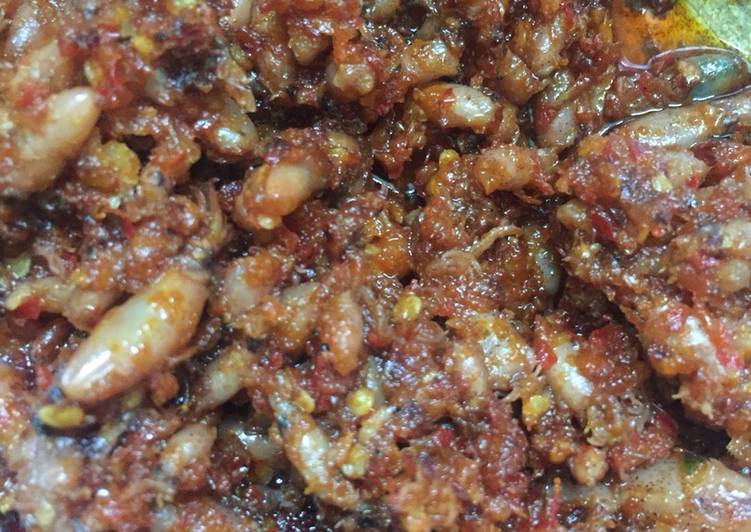 Langkah Mudah untuk Membuat Sambal baby cumi yang Bisa Manjain Lidah