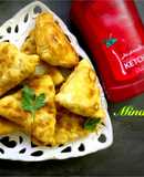 پیراشکی مرغ و سیب زمینی