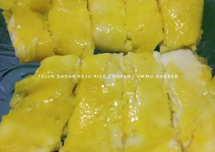 Resep 4. Telur Dadar Keju (Magic Com) Anti Gagal