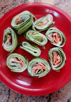 Φωτογραφία της συνταγής Sushi αγγούρι!