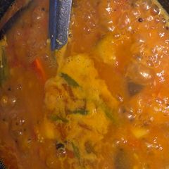 A picture of Sambhar.