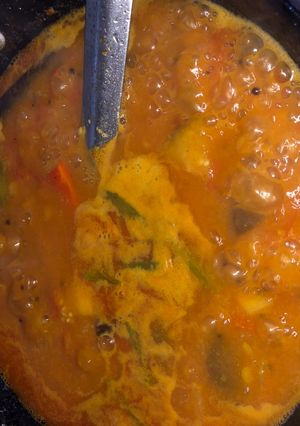 A picture of Sambhar.