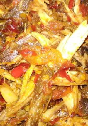 Foto resep Tongkol Suwir Pedas