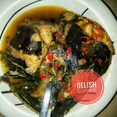 A picture of Cat fish pepper soup.
