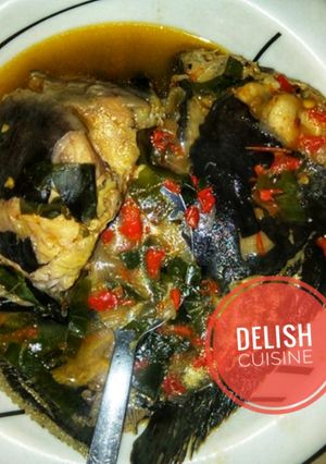 A picture of Cat fish pepper soup.