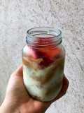 Postre en jar saludable