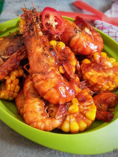 Foto resep Udang Saos Pedas
