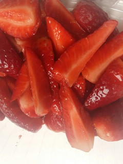 Una foto de Fresas maceradas