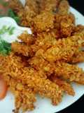 ไก่กรอบคอร์นเฟลก(อบ) baked cornflake crusted chicken