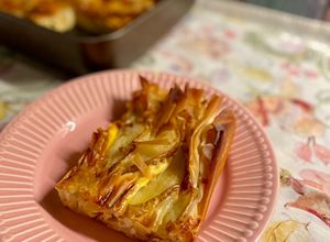 Foto principal de Masa filo con pera y gorgonzola