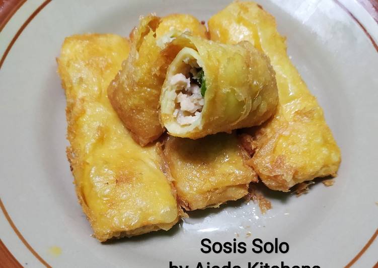 Resep Sosis Solo, Enak Banget