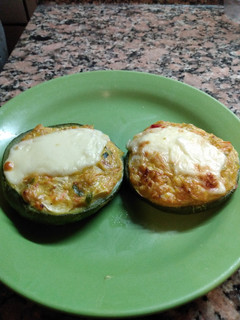 Una foto de Zapallitos rellenos vegetarianos