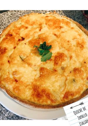 Una foto de Quiche de Zapallito Italiano ⚡️