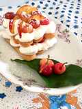 Tiramisù ciliegie e peschenoci
