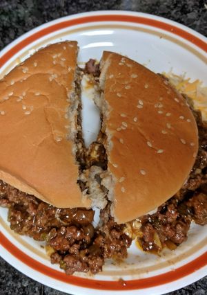 A picture of Easy Peasy BBQ Sloppies.