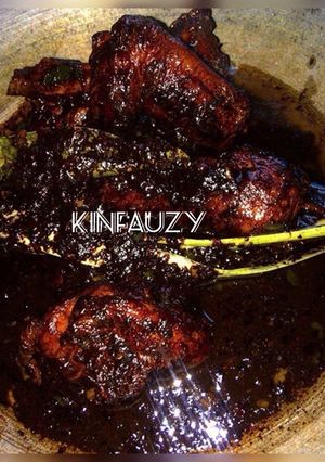 Foto resep Ayam kluwak enak gk amis gurih😁👌