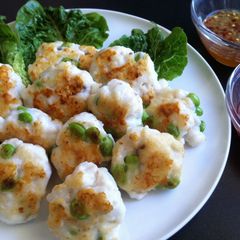 A picture of Squid & Edamame Patties.