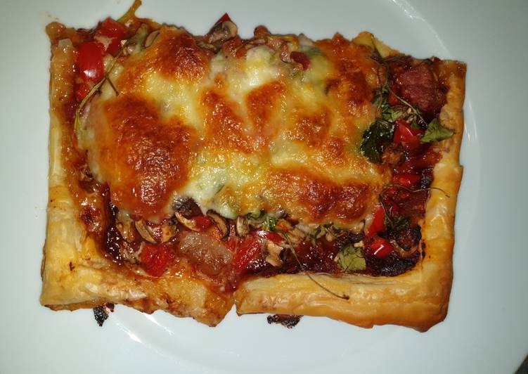 Recipe of Perfect Panchetta and Vegetable Tart