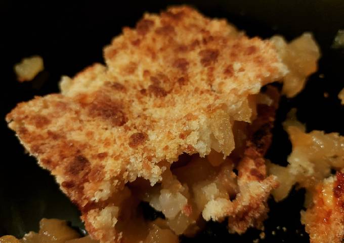 Crumble aux pommes